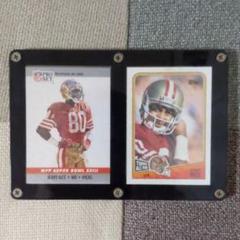 nfl 49ers WR JERRY RICE トレーディングカード★2枚セット