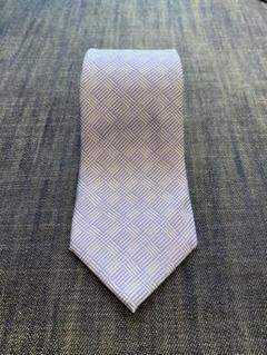 Maker's Shirt鎌倉ブルーシルクグレンチェックタイ日本製