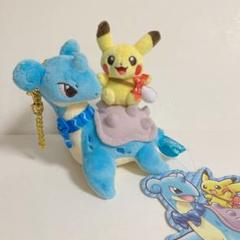 を安く買 商品 ポケモン マスコット ラプラスに乗って ピカチュウとラプラス 1点 158a5870 激安単価で Www Cfscr Com