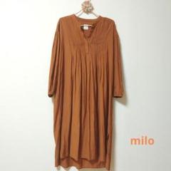 milo ミロ ユナイテッドアローズ ピンタック カフタン ワンピース