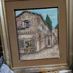 ヴィンセントヴァンゴッホみたいな油絵絵画