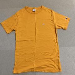 Champion マスタード Tシャツ Lサイズ