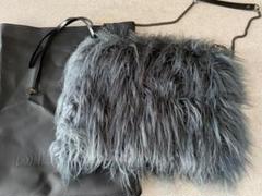 ディーゼル ファー ショルダー バック
