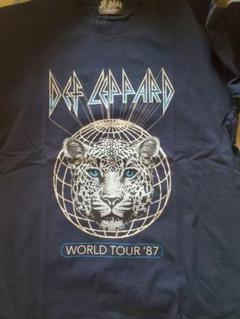 Z254【DEF LEPPARD】半袖Tシャツ【メンズS】タイダイ柄 タイダイ柄 Tシャツ メンズ カラフル タイダイ染 半袖