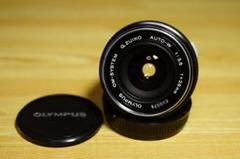 ★極上品★ オリンパス OLYMPUS AUTO-W 28mm F3.5 OLYMPUS M-1とG.Zuiko Auto-W 28mm f3.5で養老渓谷の弘文洞跡を
