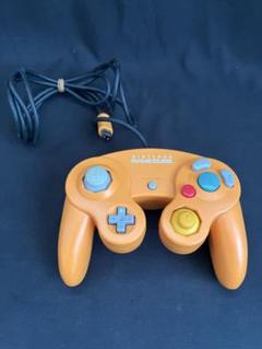 【動作品】ニンテンドーゲームキューブ コントローラー オレンジ 後期型