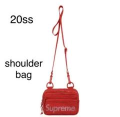 Supreme shoulder bag red 赤 2020 1st week