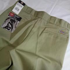 新品! ディッキーズ 874 ワークパンツ カーキ 希少なビッグサイズ!
