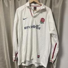 玄関先迄納品 イングランド代表 NIKE ラガーシャツ 90s ビンテージ ポロシャツ ウェア