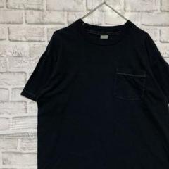 USA製90sヴィンテージTシャツ！シングルステッチ　ブラック半袖古着M710