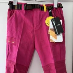 MILLET キッズパンツ 140cm 登山用ベルト付 YKK
