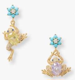 katespade カエル ピアス - メルカリ