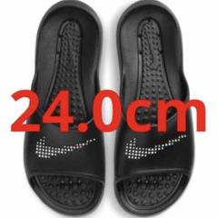 新品 ナイキ サンダル ビクトリーワン スライド ブラック ２４ｃｍ 送料無料