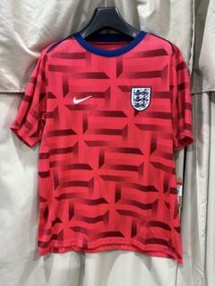 【新品】サッカー イングランド代表 プレマッチトップ　Lサイズ