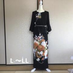 新着 留袖ドレス、新郎新婦母❣️セットアップL 金駒 大柄芍薬 〜LL スーツ・フォーマル・ドレス