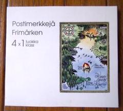 2822 外国切手 フィンランド 1994年 ムーミン 切手帳 2822 外国切手 フィンランド 1994年 ムーミン 切手帳