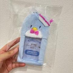 【新品】サンリオ タキシードサム ボア生地トレーディングカード用ホルダー