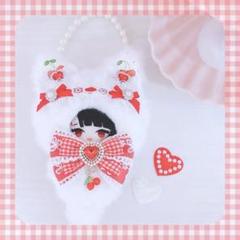 ぬい服 ♡ さくらんぼ ねこ ♡ 10cm 12cm ♡