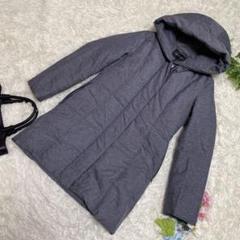 メルカリ市3/3までの価格設定 6200円【美品】INDIVI ダウンコート L ☆美品☆ PRADA ダウン レディース サイズ38 ネイビー - メルカリ