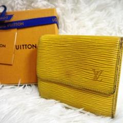 ルイヴィトン LOUIS VUITTON エピ 三つ折り財布