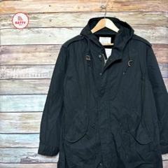 ⭐️美品⭐️HOUSTON ヒューストンM-51 モッズコート　ブラック　XL〜3L HOUSTON モッズコート メンズ ヒューストン M-51パーカ アウター