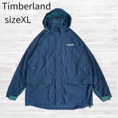 ティンバーランド　ナイロンジャケット フード付き 新品 Timberland ナイロンジャケット 黒 サイズM