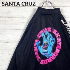 【SANTACRUZ】ナイロンジャケット☆XL☆ブラック☆スクリーミングハンド SANTACRUZ】ナイロンジャケット☆XL☆ブラック☆スクリーミング