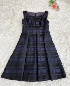 美品♡シビラ 赤タグ シルク ノースリーブワンピース ドレス Aライン ロング 美品♡シビラ 赤タグ シルク ノースリーブワンピース ドレス A