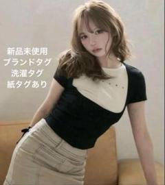 ANDMARY andmary Mary logo tops black - メルカリ
