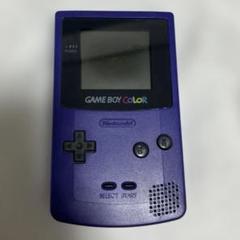 【ジャンク品】ゲームボーイカラー 本体 パープル