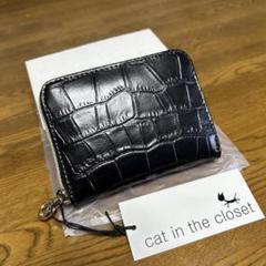 キャットインザクローゼット 本革財布 折り財布
