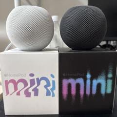 2台セットApple HomePod mini ホワイト