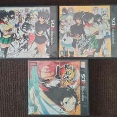 【3本セット】閃乱カグラ2 真紅 + 少女達の真影 + バースト 紅蓮の少女達