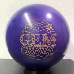 プラグ済み Gem Crystal 15P 人気中古品 ボウリング ボール