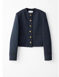 audire アウディーレ ジレ ネイビー Mannish gilet(Navy) – Audire