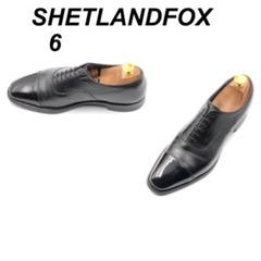 SHETLANDFOX 8 002F ストレートチップ 内羽根 黒 SHETLANDFOX 6 061F ストレートチップ 内羽根 黒 - メルカリ