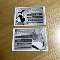 転スラ 10th特典ステータスカード ベニマル ソウエイ