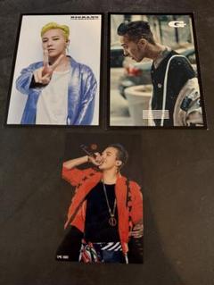 BIGBANG G-DRAGON フォトカード 3枚セット　バースデーカード