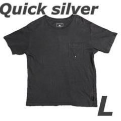 Quicksilver クイックシルバー 半袖Tシャツ L ダークグレー