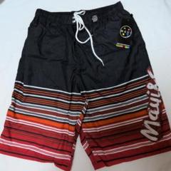 【新品】MAUI ＆ Sons ストライプハーフパンツ メンズ水着　ＬＬサイズ