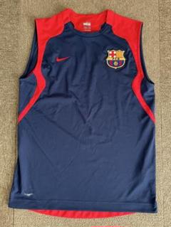レア] Nike FC Barcelona ノースリーブシャツ メッシ バルサ