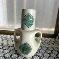 陶器製セット（葉模様）