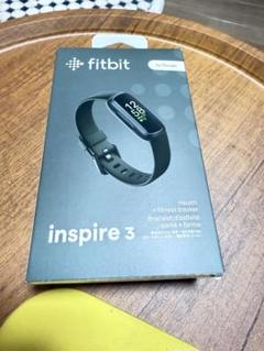 新品　Fitbit Inspire 3 フィットネストラッカー 黒　送料無料