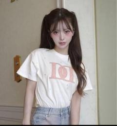 【正規品】darich キルティングアップリケビジューTシャツ ホワイト 予約商品】キルティングアップリケビジューTシャツ – Darich