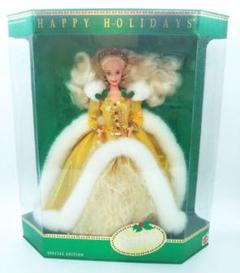 開店記念セール! { 1994 Holidays Happy Barbie 未開封 レア } - おもちゃ/人形
