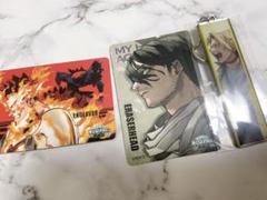 【新品匿名配送】ヒロアカ 上鳴電気 原画展 メタルキーホルダー 缶バッジセット