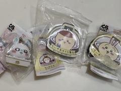 ちいかわ くら寿司　モモンガフィギュア・うさぎ＆あのこ・くりまんじゅう＆シーサー