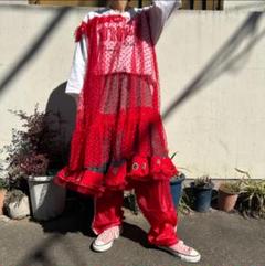 サウスポー cathy　キャシー　片想いフリルメッシュ素材カットソー サウスポー cathyキャシー片想いフリルメッシュ素材カットソー