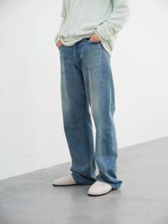 【新品】25ss SELVEDGE FADED LIGHT DENIM 3 Auralee Selvedge Faded Light Denim Wide Pants Light Indigo