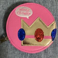 USJ スーパーマリオ ピーチ姫 ポーチ コインケース　ピンク　ユニバ